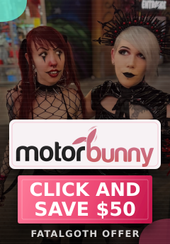 Motorbunny - click and save $50